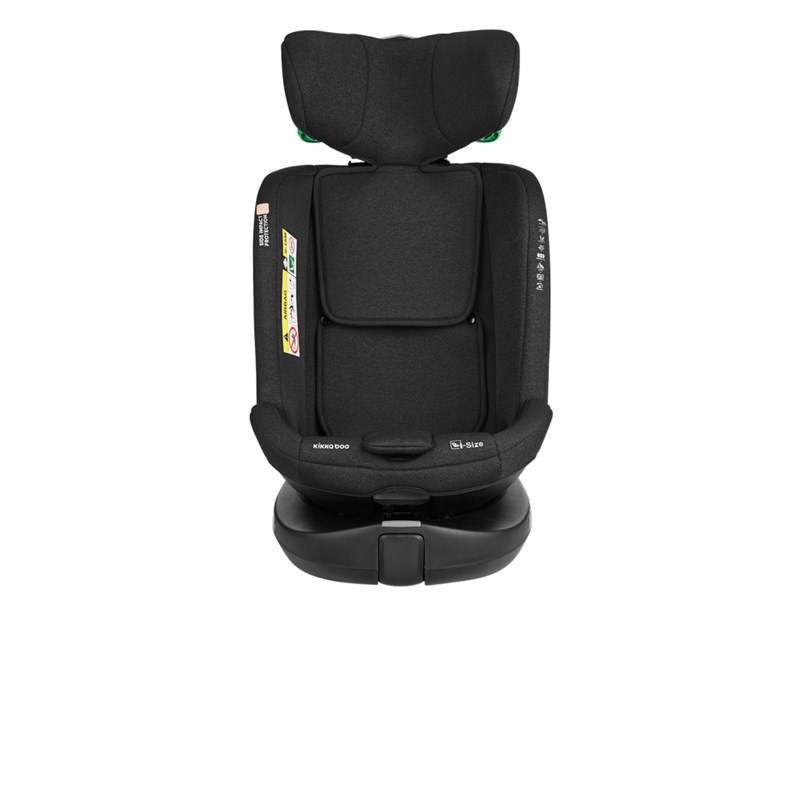 KIKKA BOO I-SECURE I-SIZE AUTOSJEDALICA 40-150CM, BLACK