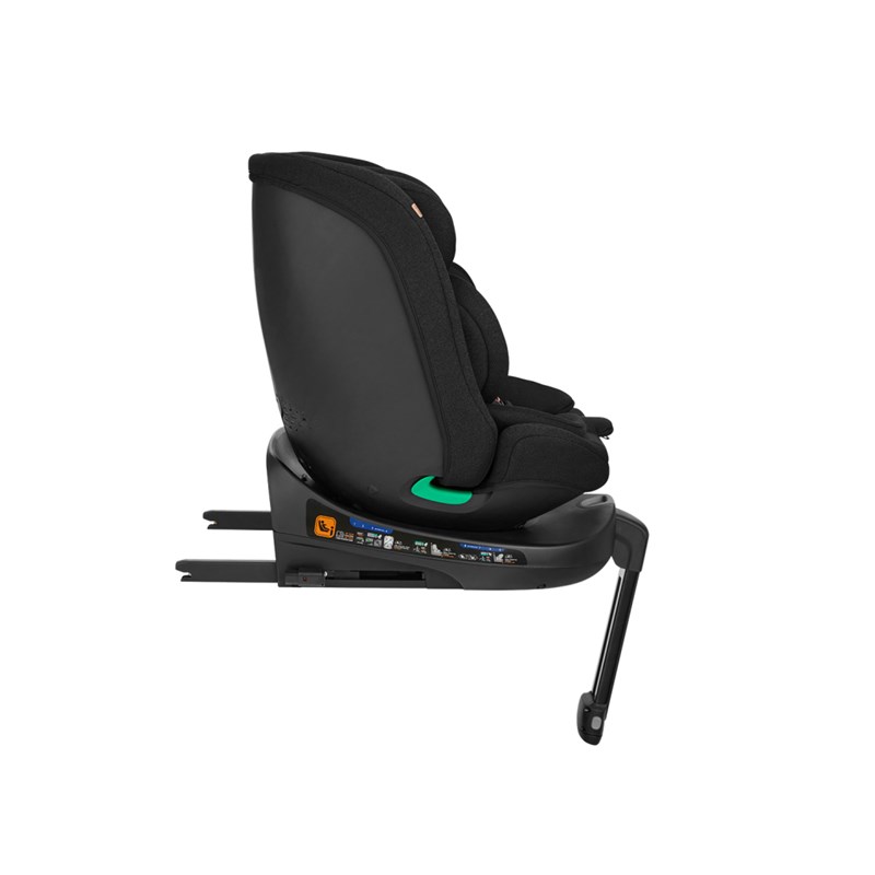 KIKKA BOO I-SECURE I-SIZE AUTOSJEDALICA 40-150CM, BLACK