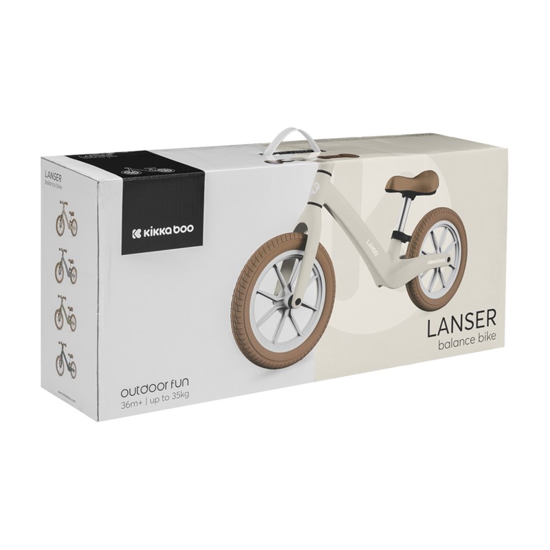 KIKKA BOO LANSER BALANS BICIKL, BEIGE