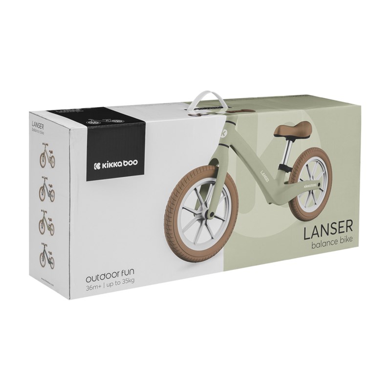 KIKKA BOO LANSER BALANS BICIKL, ARMY GREEN