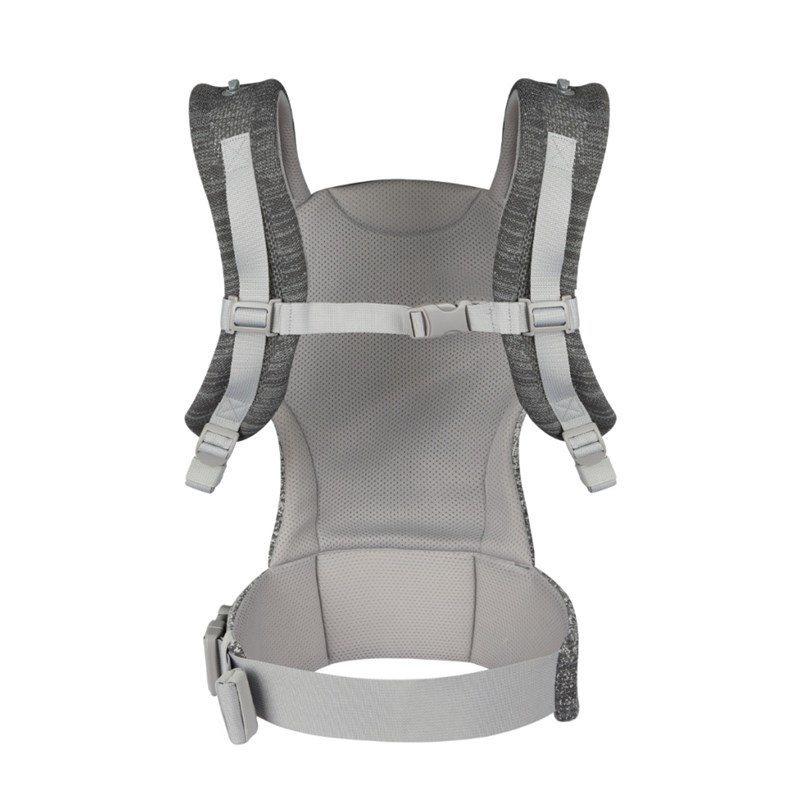 KIKKA BOO NOSILJKA HOODY FLY PLETENA GREY