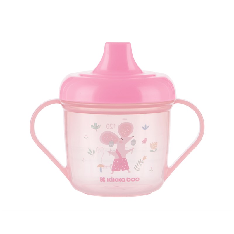 KIKKA BOO PP ŠALICA S IZLJEVOM 150ML PARTY PINK