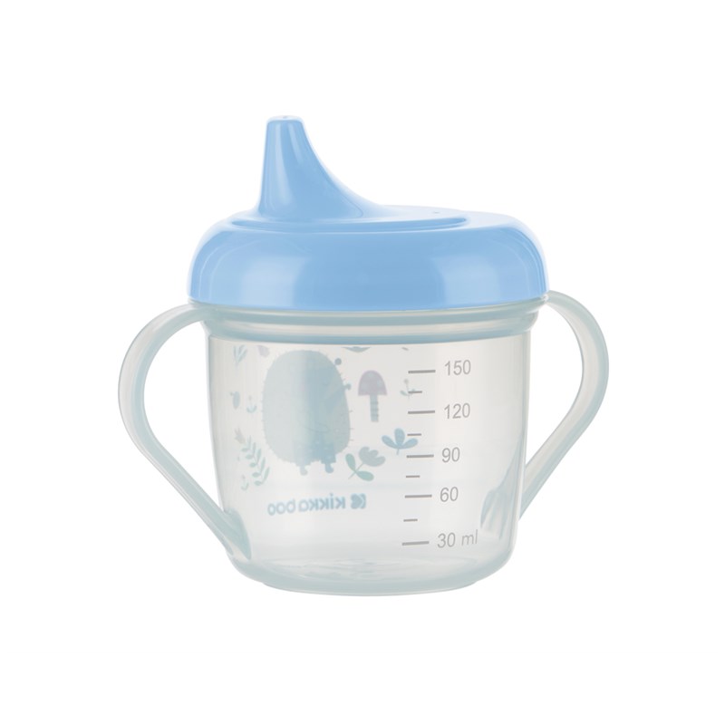 KIKKA BOO PP ŠALICA S IZLJEVOM 150ML FOREST PARTY BLUE