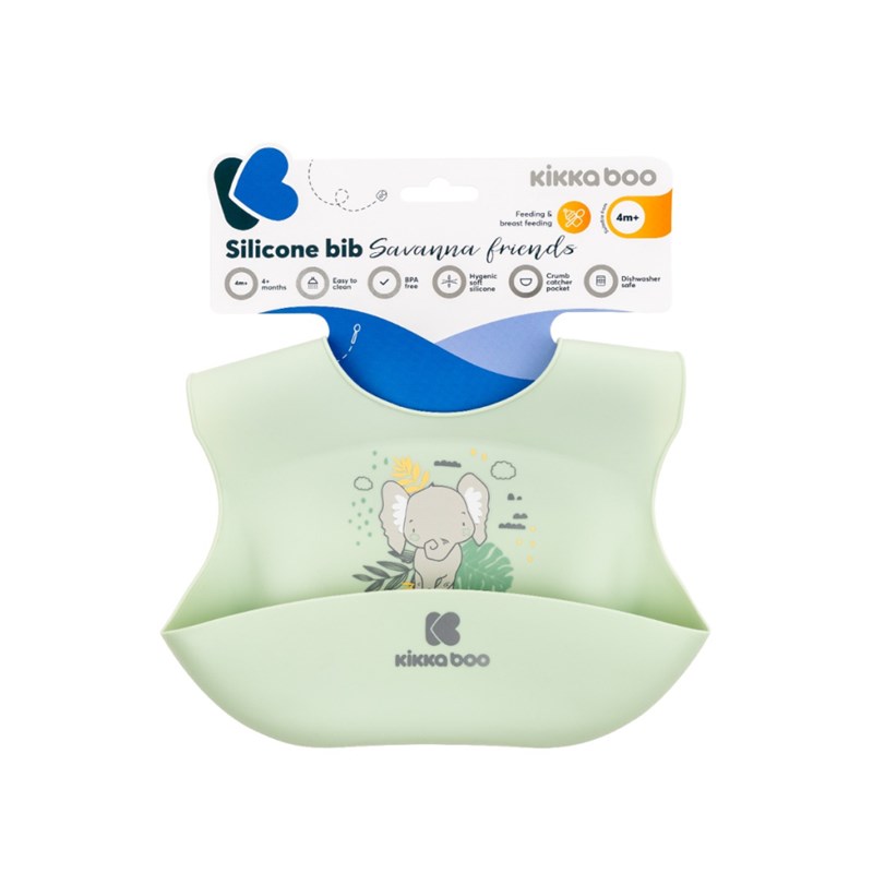 KIKKA BOO SIPERAK SILIKONSKI SAVANNA FRIEND MINT