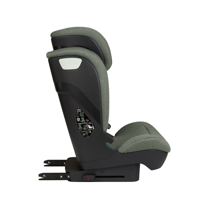KIKKA BOO I-SCOUT I-SIZE AUTOSJEDALICA 100-150CM, ARMY GREEN