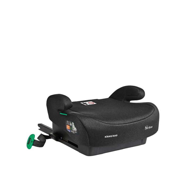 KIKKA BOO I-BOOST I-SIZE AUTOSJEDALICA 125-150CM, BLACK