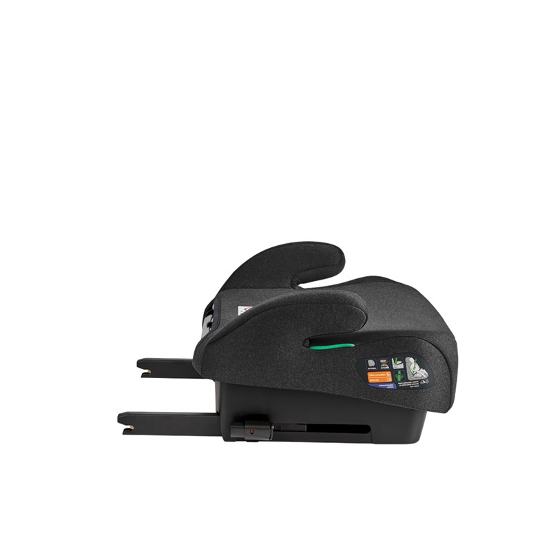 KIKKA BOO I-BOOST I-SIZE AUTOSJEDALICA 125-150CM, BLACK