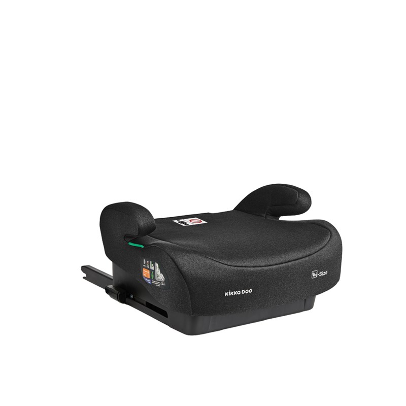 KIKKA BOO I-BOOST I-SIZE AUTOSJEDALICA 125-150CM, BLACK