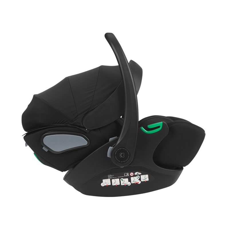 KIKKA BOO I-TRAIL I-SIZE, 40-87CM ,BLACK-KARA,THEA,TIFFANY, NAYA