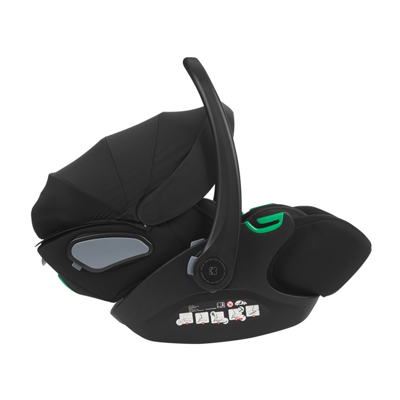 KIKKA BOO I-TRAIL I-SIZE, 40-87CM ,BLACK-KARA,THEA,TIFFANY, NAYA