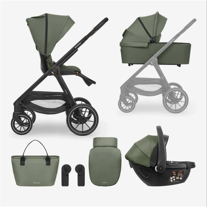 KIKKA BOO MODENA KOLICA 3U1, ARMY GREEN