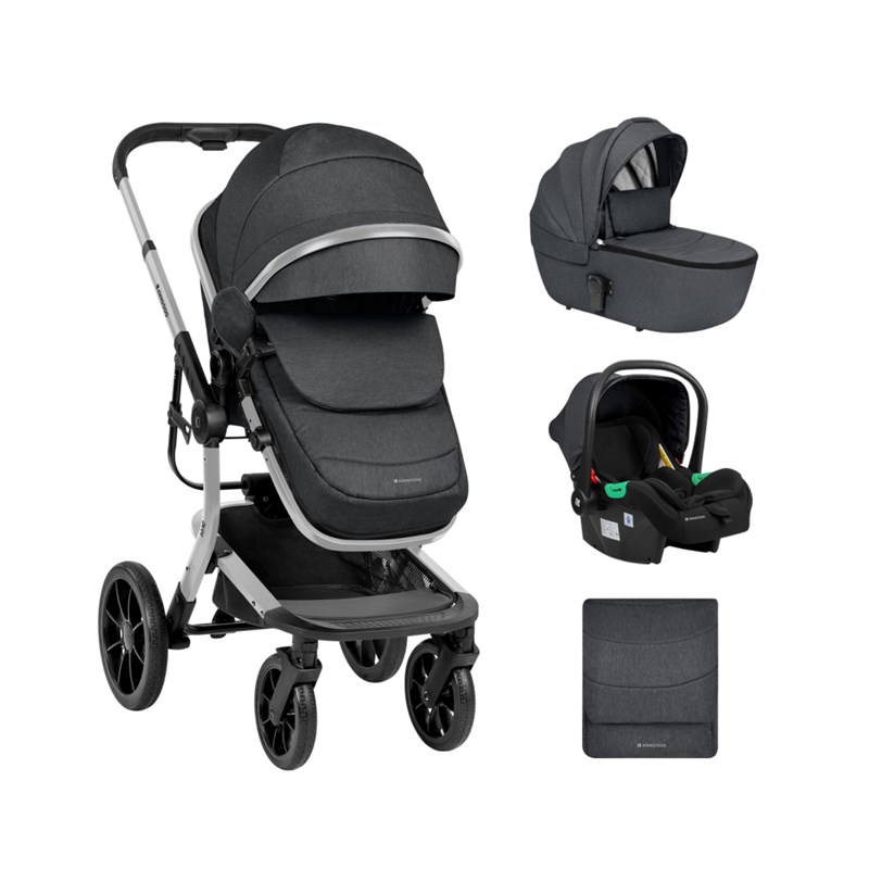 KIKKA BOO IRENE KOLICA 3U1,DARK GREY