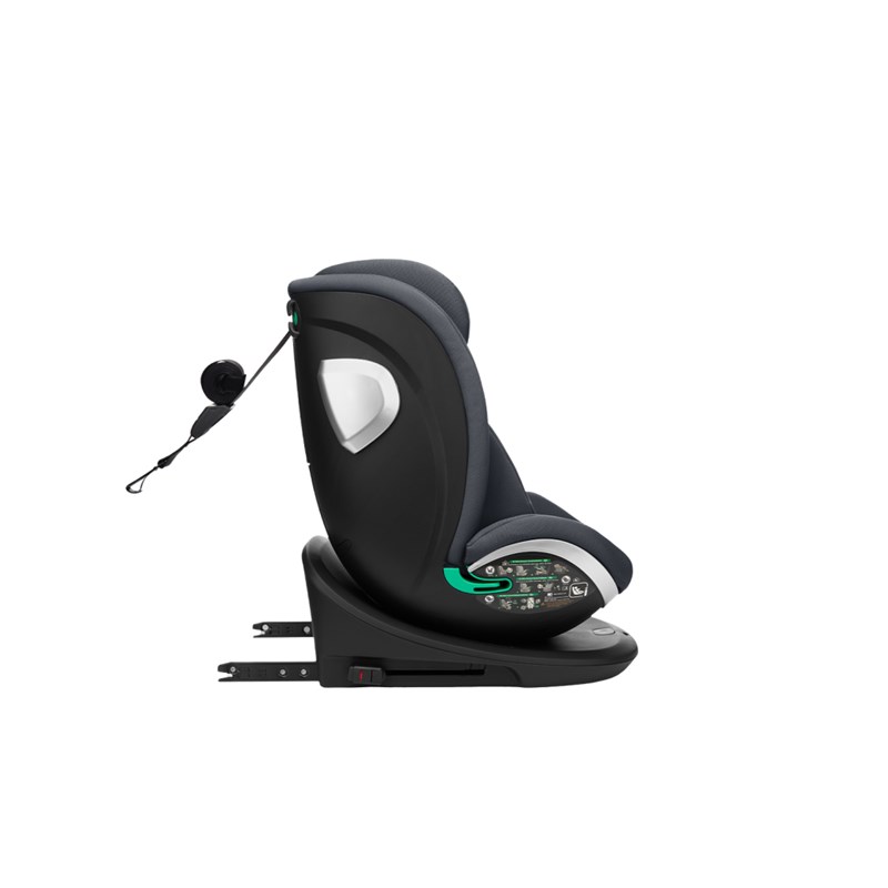 KIKKA BOO AUTOSJEDALICA 40-150CM I-DRIVE I-SIZE,DARK GREY
