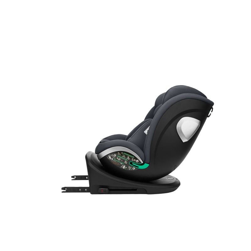 KIKKA BOO AUTOSJEDALICA 40-150CM I-DRIVE I-SIZE,DARK GREY