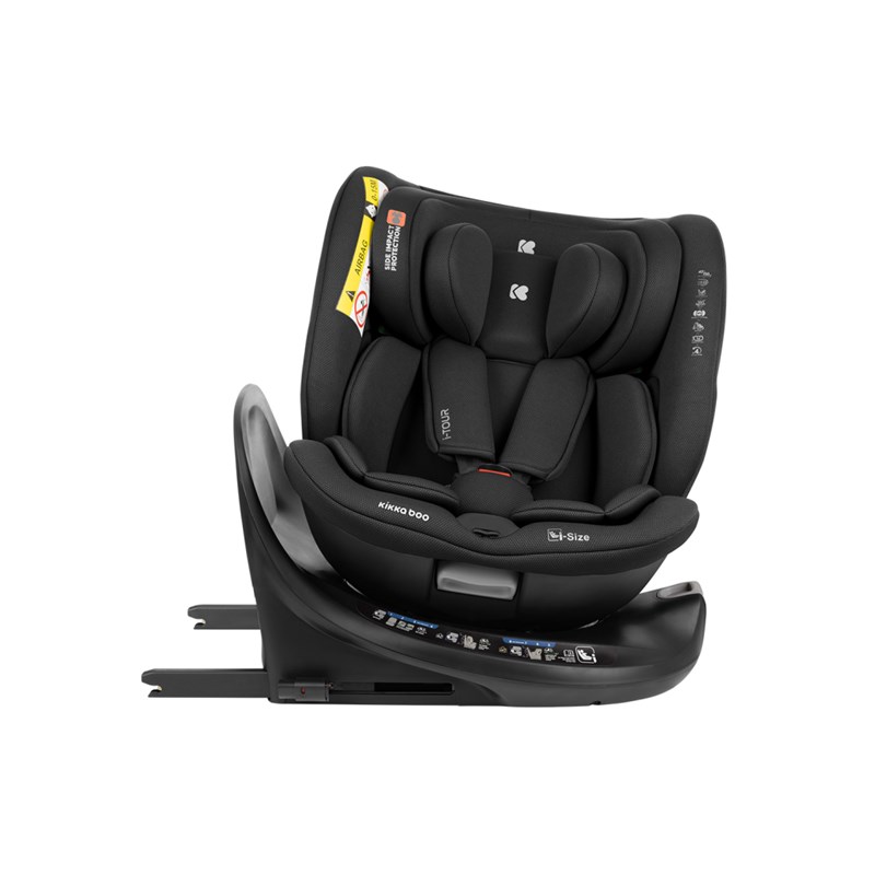KIKKA BOO AUTOSJEDALICA 40-150CM I-TOUR I-SIZE,BLACK
