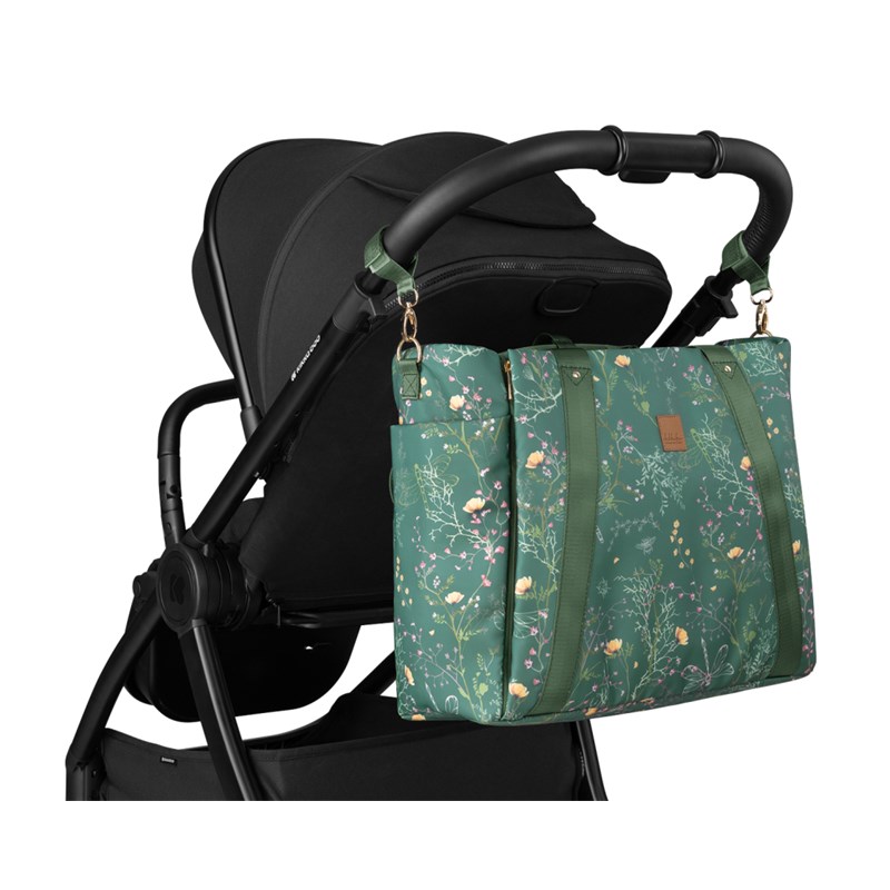 KIKKA BOO MAMA TORBA FLORENCE SECRET GARDEN GREEN