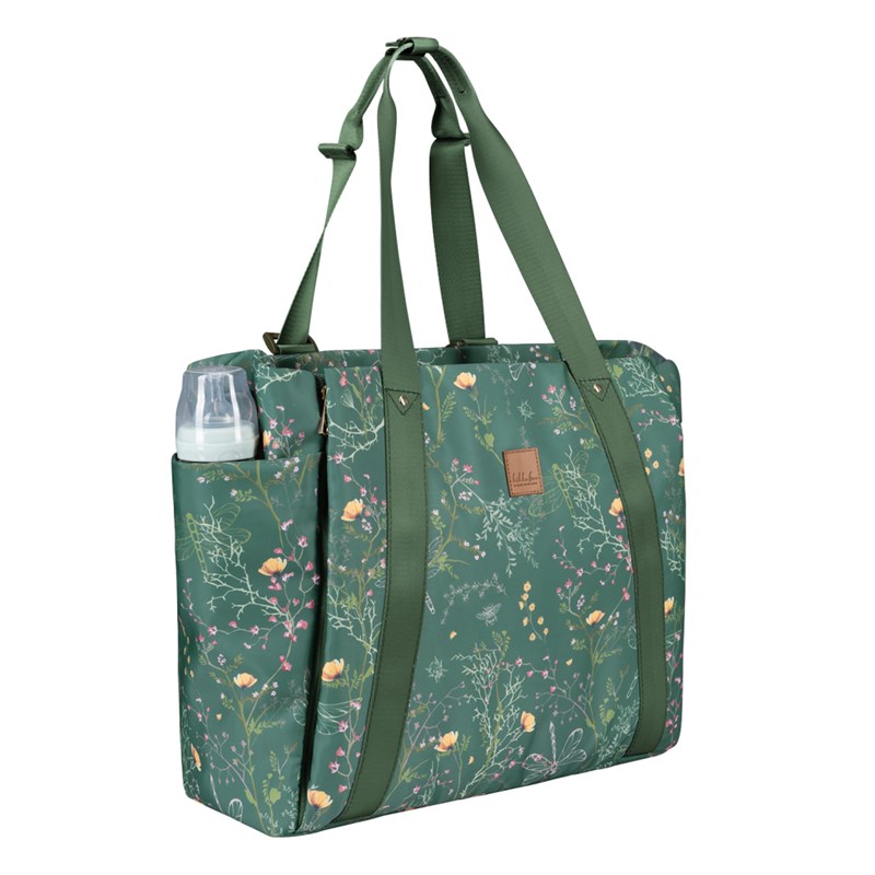 KIKKA BOO MAMA TORBA FLORENCE SECRET GARDEN GREEN