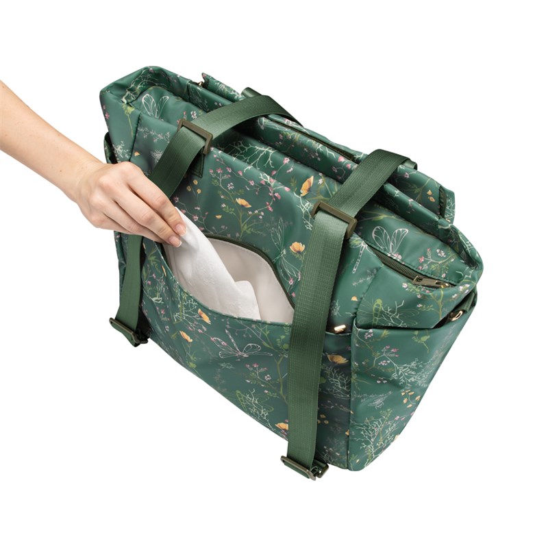 KIKKA BOO MAMA TORBA FLORENCE SECRET GARDEN GREEN