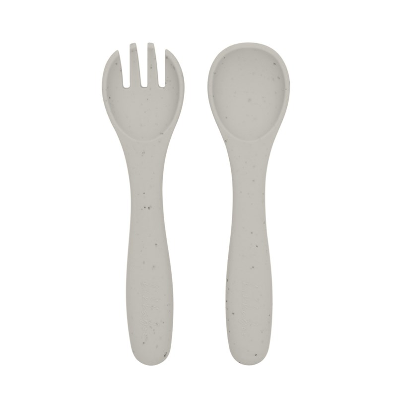 KIKKA BOO SET ZA HRANJENJE PLATINUM 5KOM,SILIKONSKI SAND