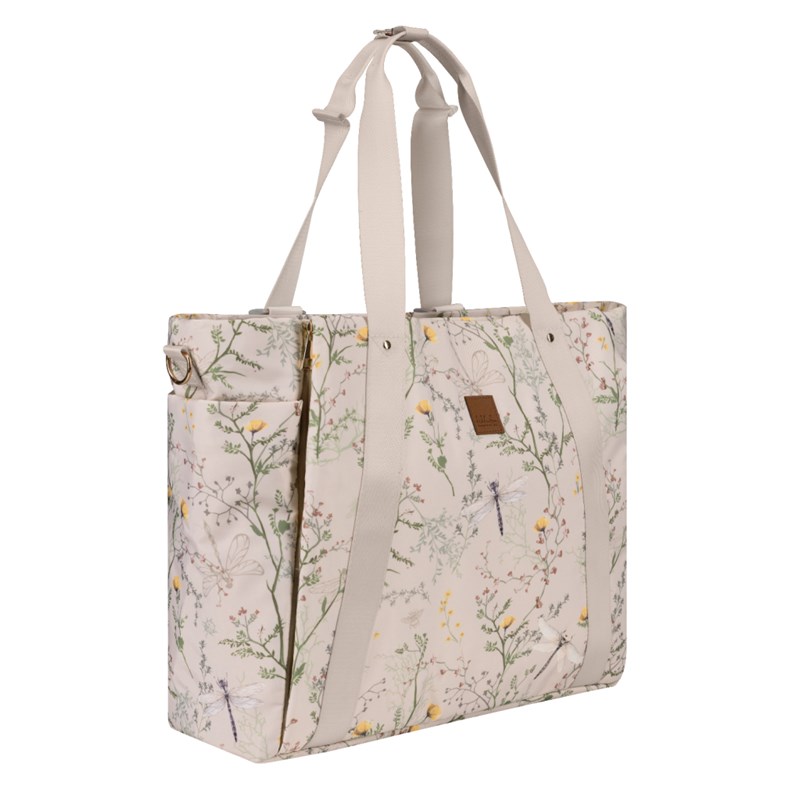 KIKKA BOO MAMA TORBA FLORENCE SECRET GARDEN BEIGE