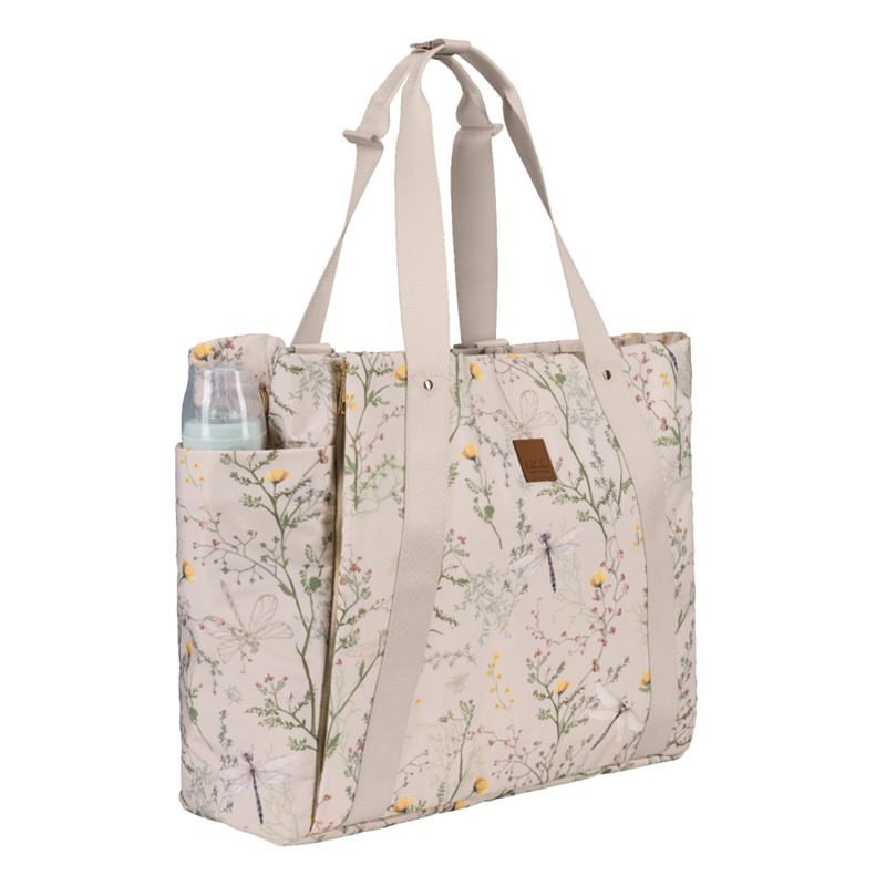 KIKKA BOO MAMA TORBA FLORENCE SECRET GARDEN BEIGE