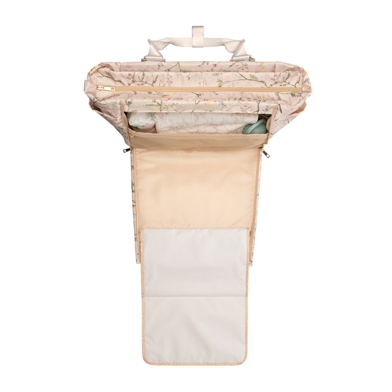 KIKKA BOO MAMA TORBA FLORENCE SECRET GARDEN BEIGE