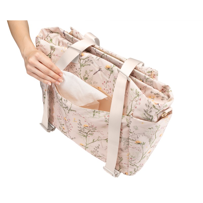 KIKKA BOO MAMA TORBA FLORENCE SECRET GARDEN BEIGE