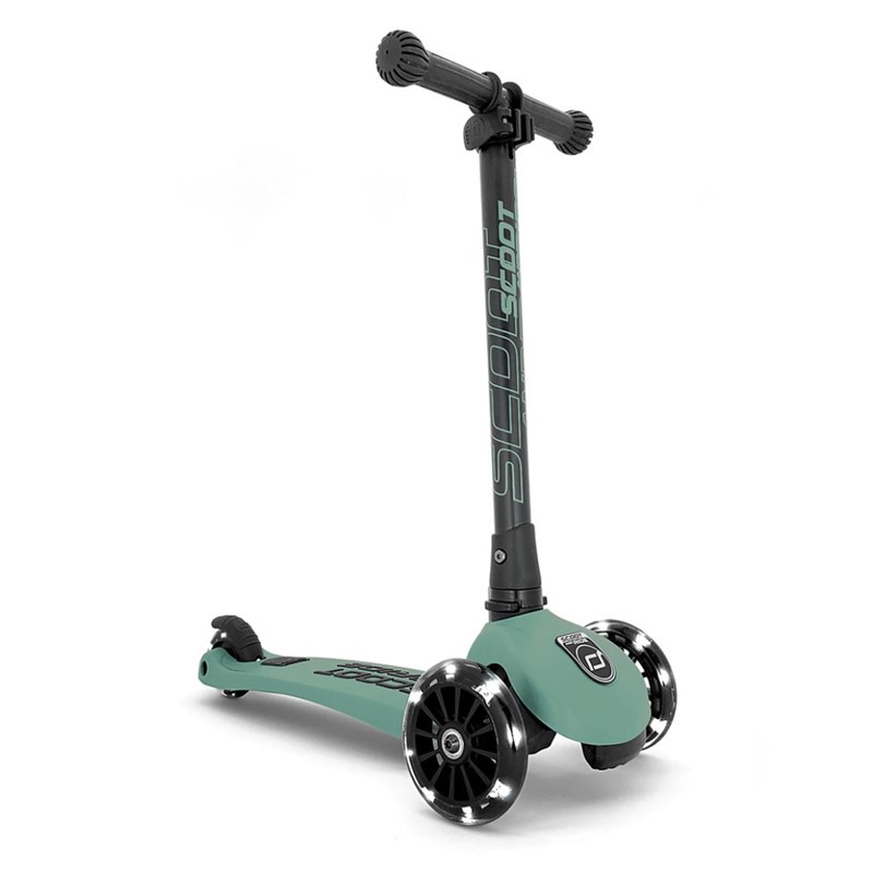 SCOOT AND RIDE HIGHWAYKICK 3 ROMOBIL LED KIWI 