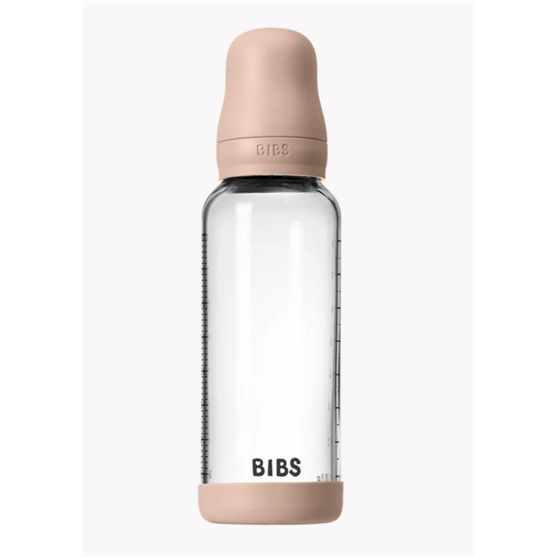 BIBS STAKLENA BOCA COMPLETE SET LATEX 240ML MEDIUM BLUSH