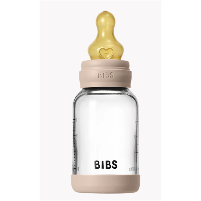 BIBS STAKLENA BOCA LATEX 120ML BLUSH