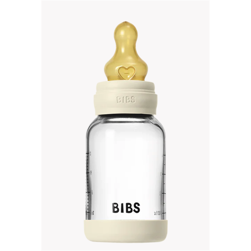 BIBS STAKLENA BOCA 120ML IVORY