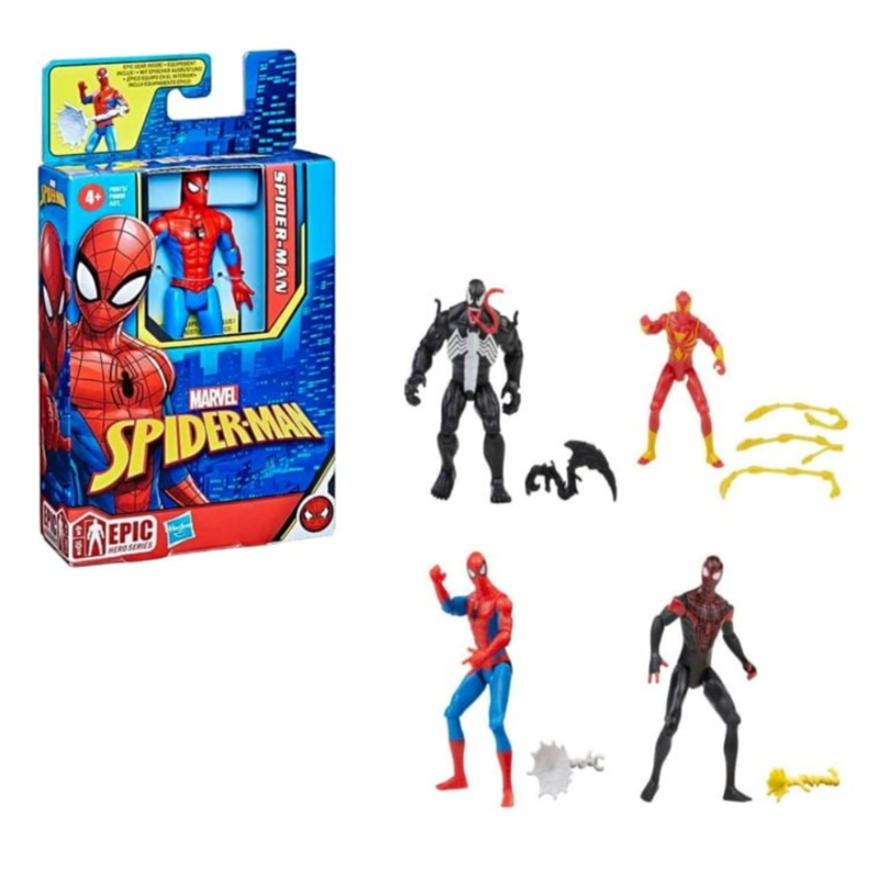 SPIDERMAN 4IN FIGURE M.