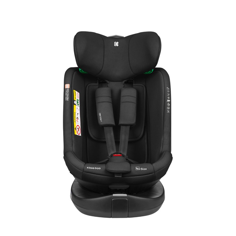 KIKKA BOO AUTOSJEDALICA 40-150CM I-ROUND I-SIZE,BLACK