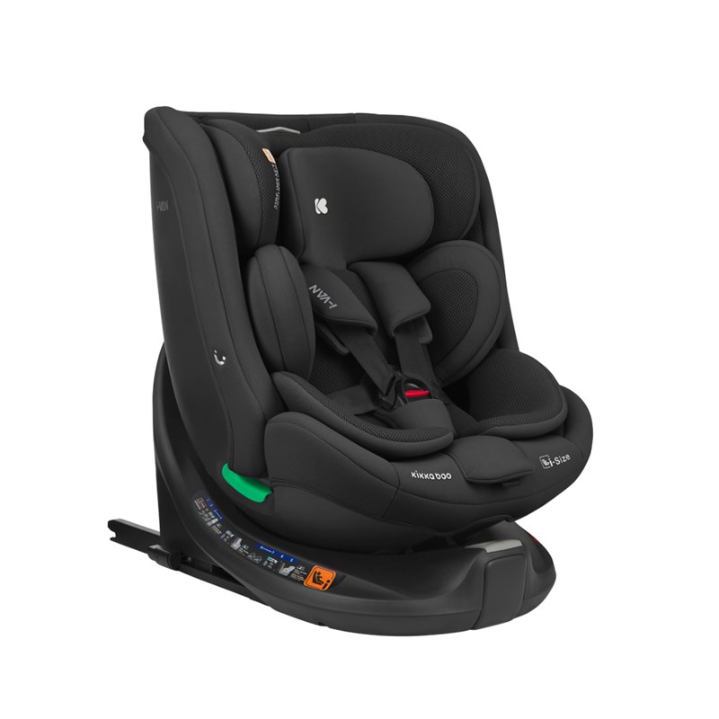 KIKKA BOO AUTOSJEDALICA 40-150CM I-VAN I-SIZE,BLACK