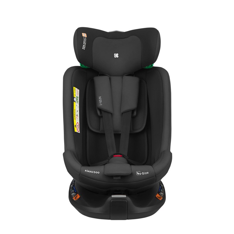 KIKKA BOO AUTOSJEDALICA 40-150CM I-VAN I-SIZE,BLACK