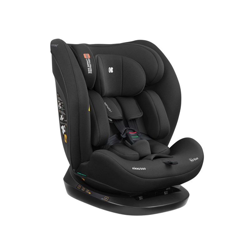 KIKKA BOO AUTOSJEDALICA 40-150CM I-EXPLORE 2 I-SIZE,BLACK