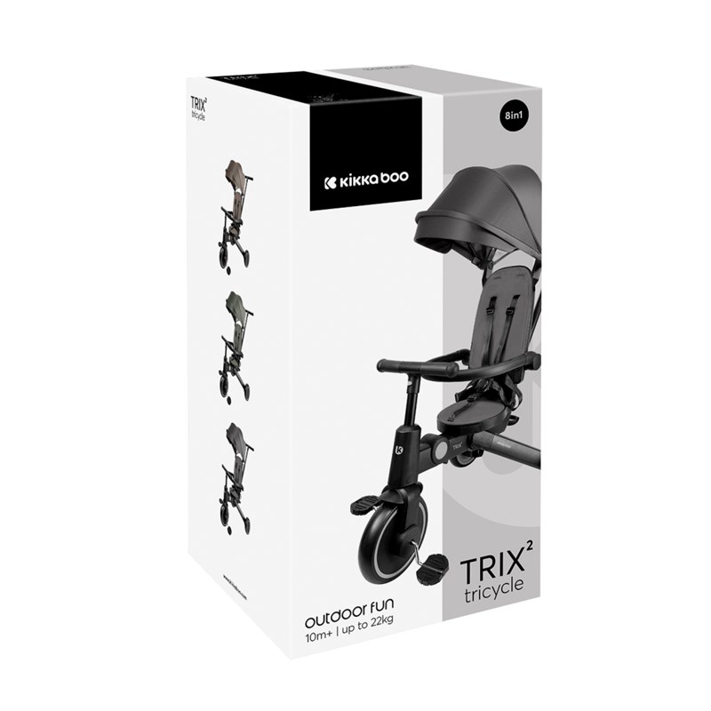 KIKKA BOO TRICIKLO 8U1 TRIX 2 SIVI