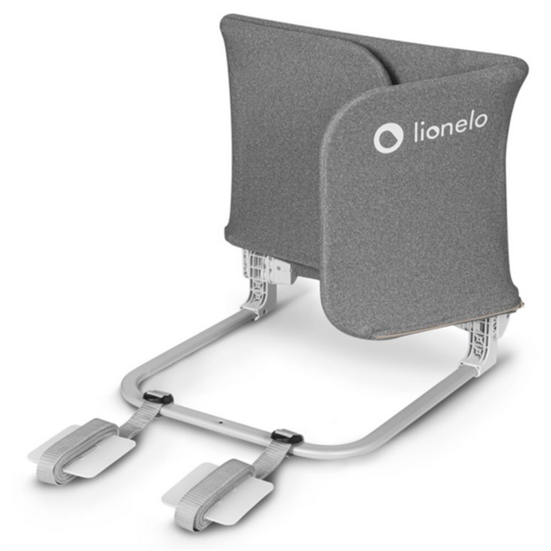 LIONELO LORA ZAŠTITNA OGRADA ZA KREVET SIVA 105X45CM