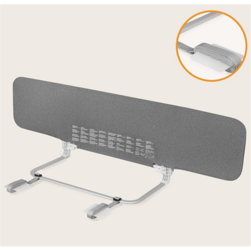 LIONELO LORA XL ZASTITNA OGRADA ZA KREVET GRAY STONE 150X45C