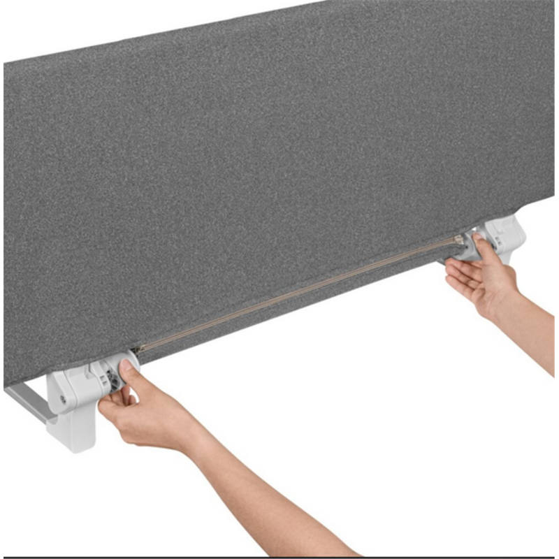LIONELO LORA XL ZASTITNA OGRADA ZA KREVET GRAY STONE 150X45C