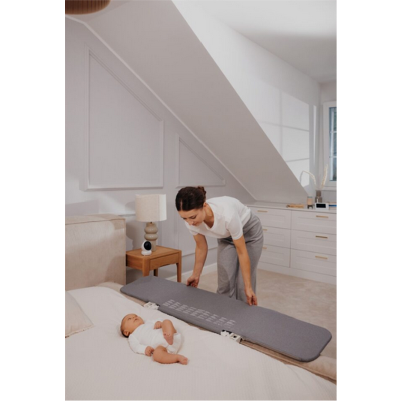 LIONELO LORA XL ZASTITNA OGRADA ZA KREVET GRAY STONE 150X45C