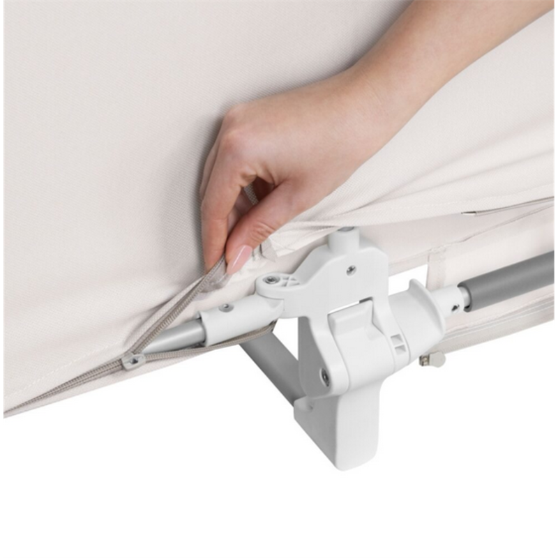 LIONELO LORA ZASTITNA OGRADA ZA KREVET BEŽ 105X45CM