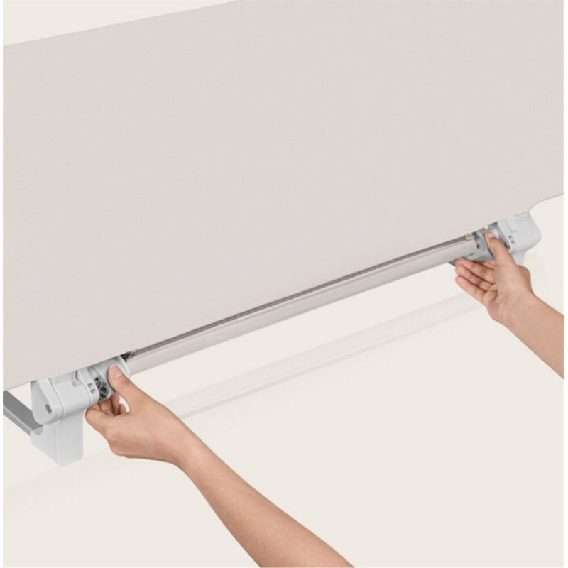 LIONELO LORA XL ZASTITNA OGRADA ZA KREVET 150X45CM BEIGE SAND
