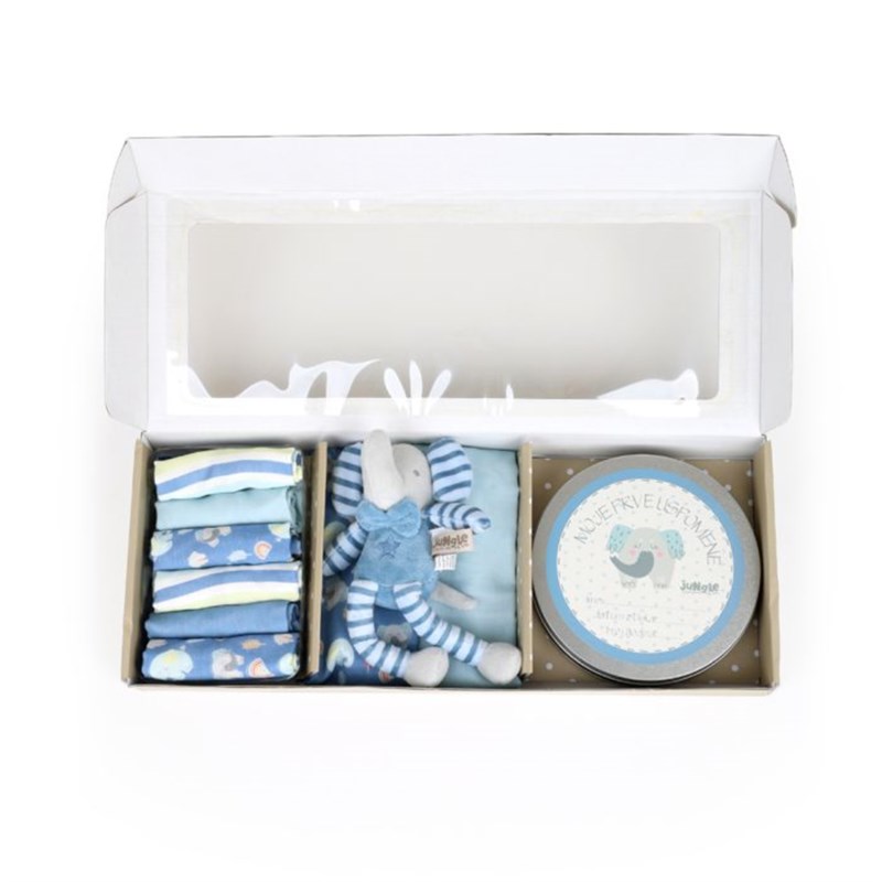 BEBI SET/PRVI OTISAK PLAVI SLON FOR.