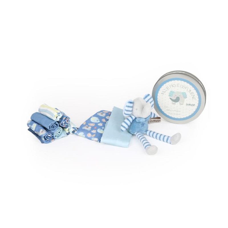 BEBI SET/PRVI OTISAK PLAVI SLON FOR.