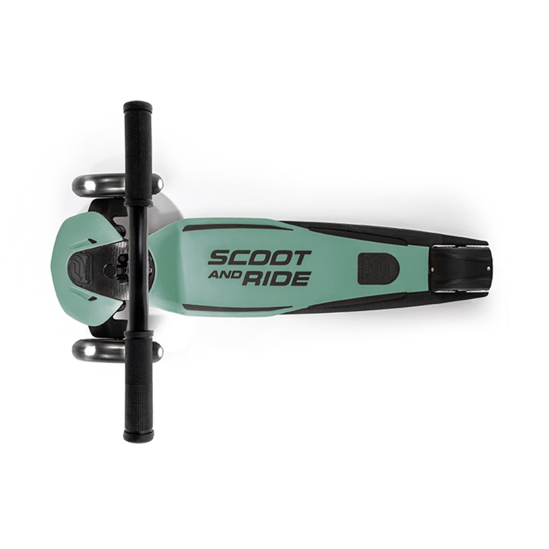 SCOOT AND RIDE HIGHWAYKICK 5 LED ROMOBIL, FOREST