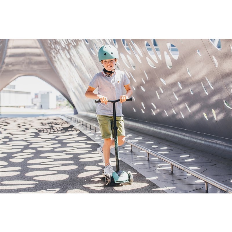 SCOOT AND RIDE HIGHWAYKICK 5 LED ROMOBIL, FOREST
