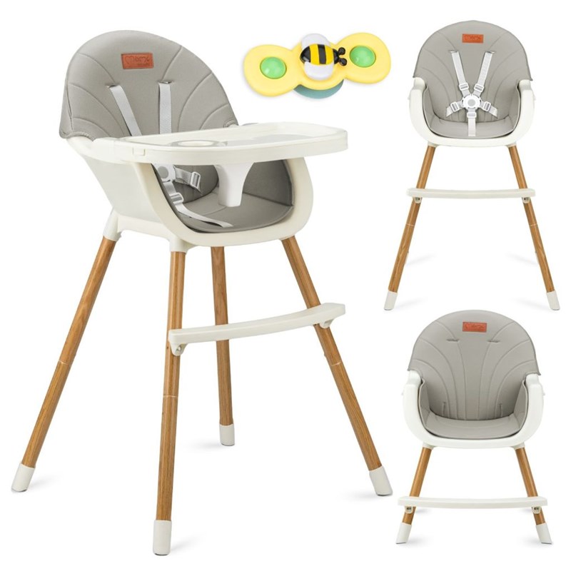 MOMI REKI HRANILICA 2U1,GREY