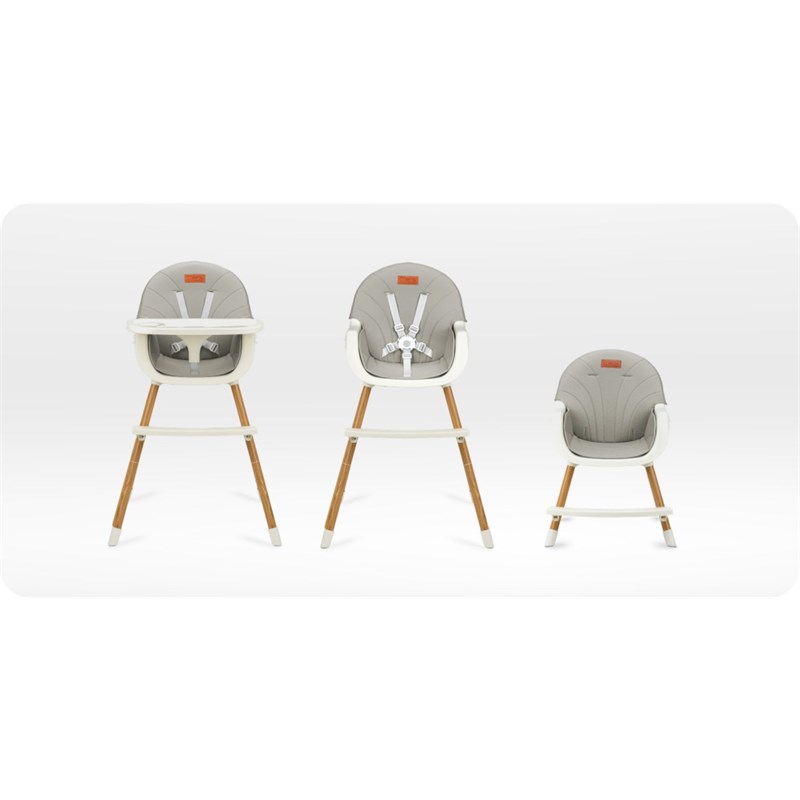 MOMI REKI HRANILICA 2U1,GREY