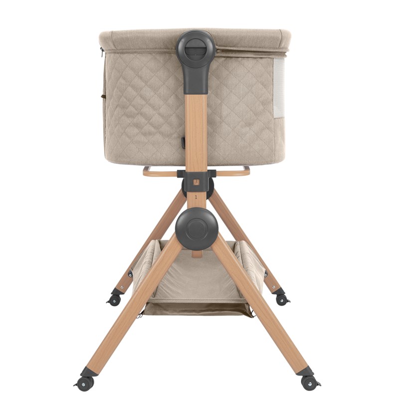 KIKKA BOO SLEAT ME 2U1 KOLIJEVKA+HRANILICA,BEIGE